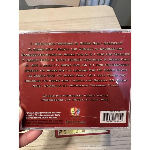 Bethlehem Treasure CD and Program Book Church Christmas Kids Program Pageant - Picture 3 of 4